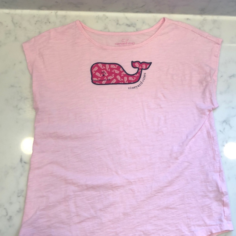 Girl’s cap sleeve vineyard vines tee